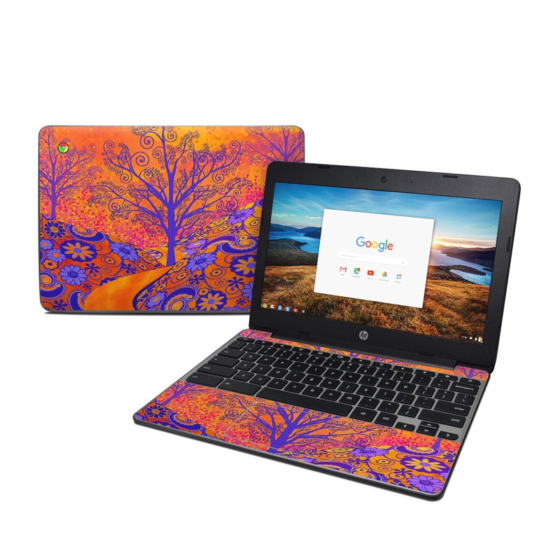 HP Chromebook 11 G5 Skin - Sunset Park (Image 1)