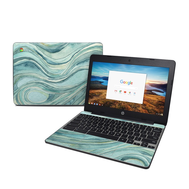 HP Chromebook 11 G5 Skin - Waves (Image 1)