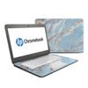 HP Chromebook 14 G4 Skin - Atlantic Marble
