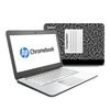 HP Chromebook 14 G4 Skin - Composition Notebook