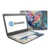 HP Chromebook 14 G4 Skin - Cosmic Flower