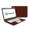 HP Chromebook 14 G4 Skin - Dark Rosewood (Image 1)