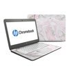 HP Chromebook 14 G4 Skin - Rosa Marble