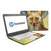 HP Chromebook 14 G4 Skin - Wise Fox (Image 1)