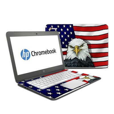 HP Chromebook 14 G4 Skin - American Eagle