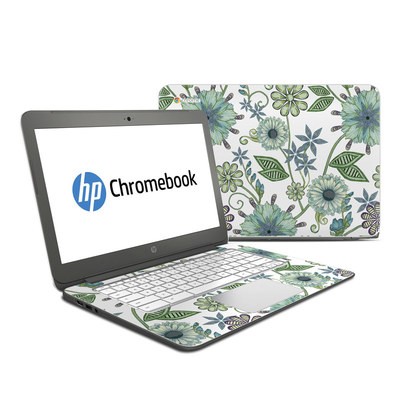 HP Chromebook 14 G4 Skin - Antique Nouveau