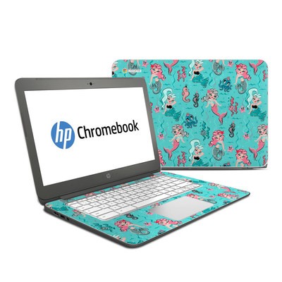 HP Chromebook 14 G4 Skin - Babydoll Mermaids