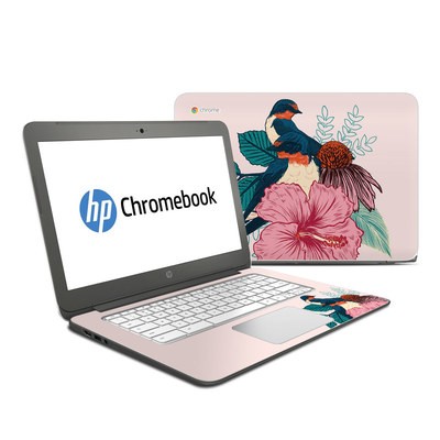 HP Chromebook 14 G4 Skin - Barn Swallows
