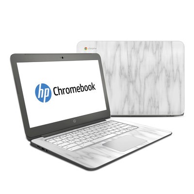 HP Chromebook 14 G4 Skin - Bianco Marble