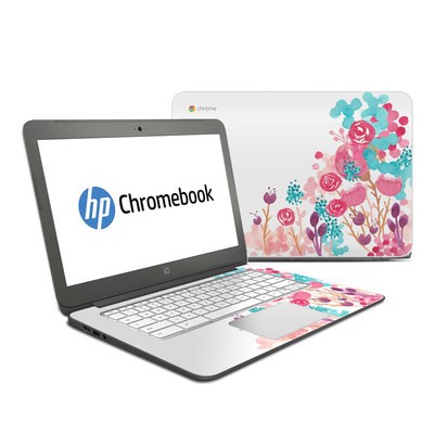 HP Chromebook 14 G4 Skin - Blush Blossoms
