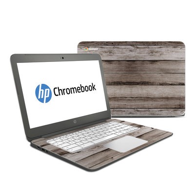 HP Chromebook 14 G4 Skin - Barn Wood