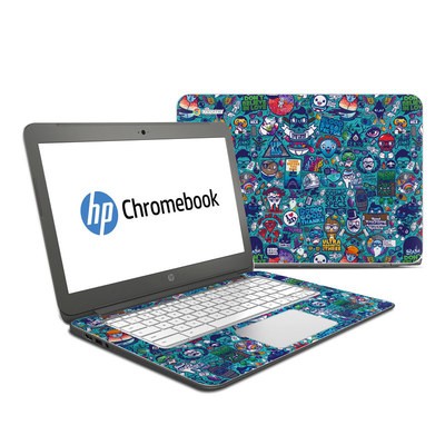 HP Chromebook 14 G4 Skin - Cosmic Ray