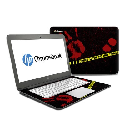 HP Chromebook 14 G4 Skin - Crime Scene