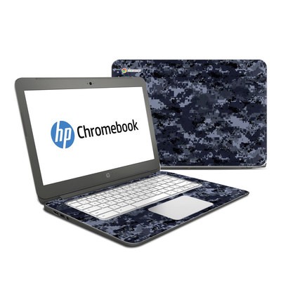 HP Chromebook 14 G4 Skin - Digital Navy Camo