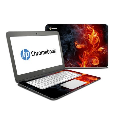 HP Chromebook 14 G4 Skin - Flower Of Fire
