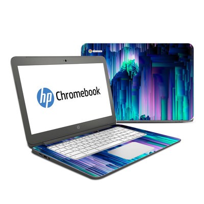 HP Chromebook 14 G4 Skin - Glitch Trip