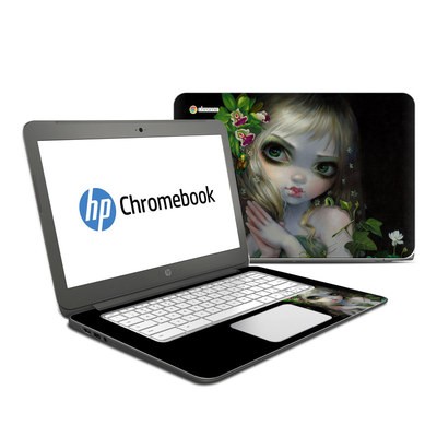 HP Chromebook 14 G4 Skin - Green Goddess