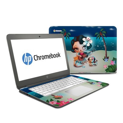 HP Chromebook 14 G4 Skin - Hula Night