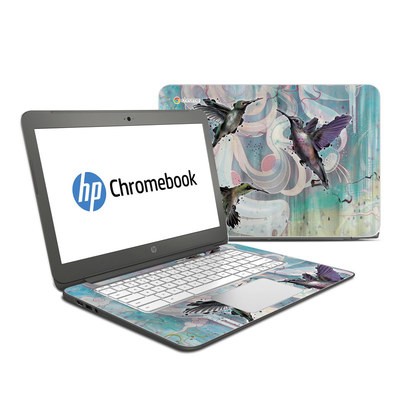 HP Chromebook 14 G4 Skin - Hummingbirds