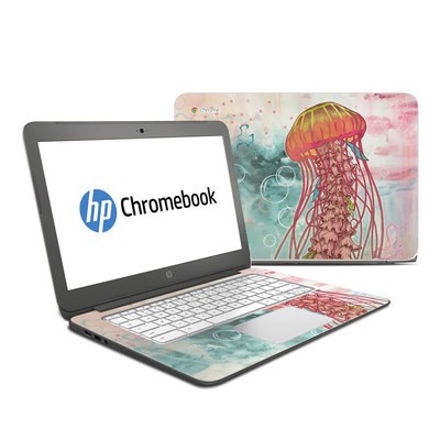 HP Chromebook 14 G4 Skin - Jellyfish