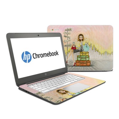 HP Chromebook 14 G4 Skin - The Jet Setter