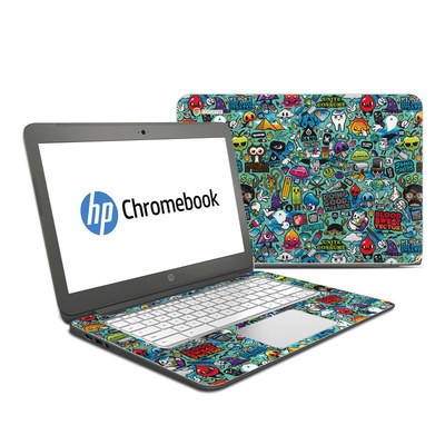 HP Chromebook 14 G4 Skin - Jewel Thief