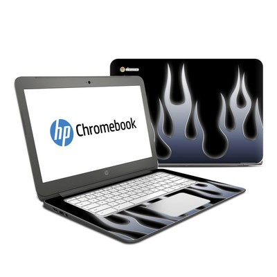 HP Chromebook 14 G4 Skin - Metal Flames