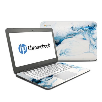 HP Chromebook 14 G4 Skin - Polar Marble