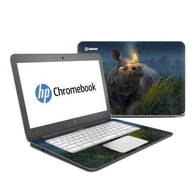 HP Chromebook 14 G4 Skin - Rhinoceros Unicornis