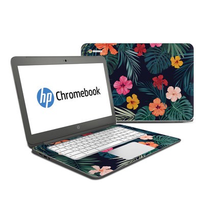 HP Chromebook 14 G4 Skin - Tropical Hibiscus