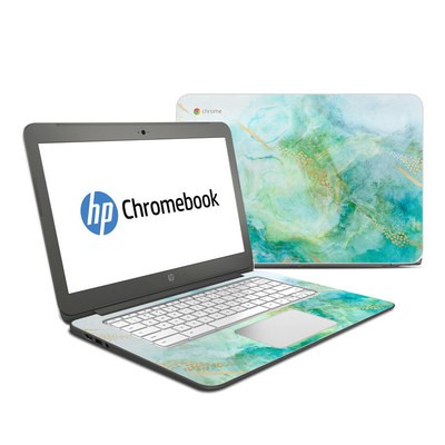 HP Chromebook 14 G4 Skin - Winter Marble