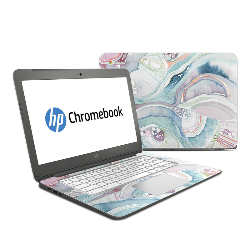HP Chromebook 14 G4 Skin - Abstract Organic (Image 1)
