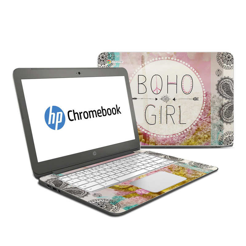 HP Chromebook 14 G4 Skin - Boho Girl (Image 1)