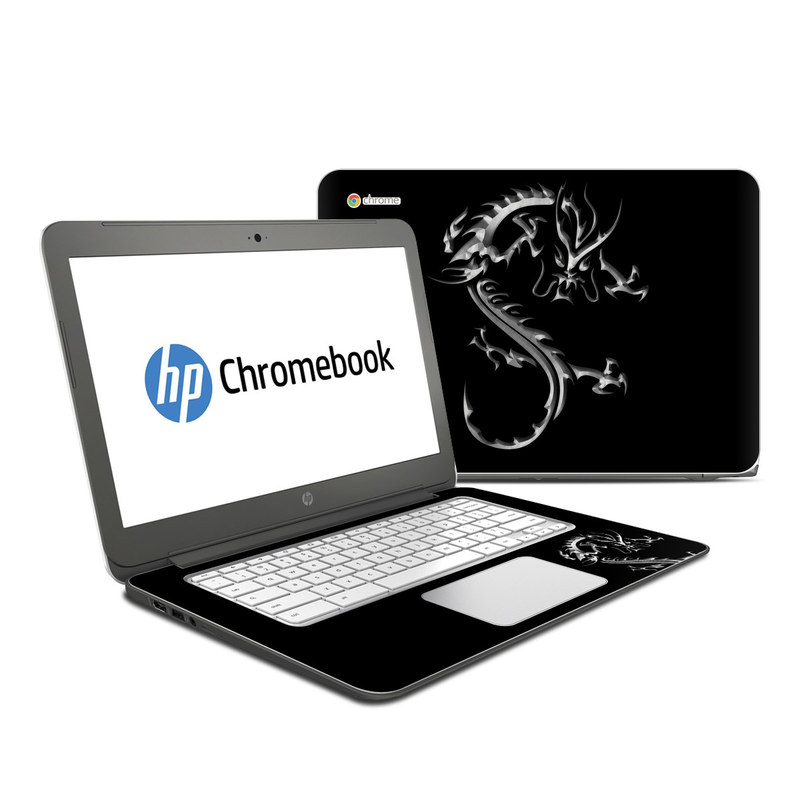 HP Chromebook 14 G4 Skin - Chrome Dragon (Image 1)