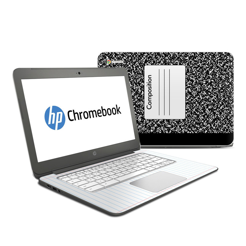 HP Chromebook 14 G4 Skin - Composition Notebook (Image 1)