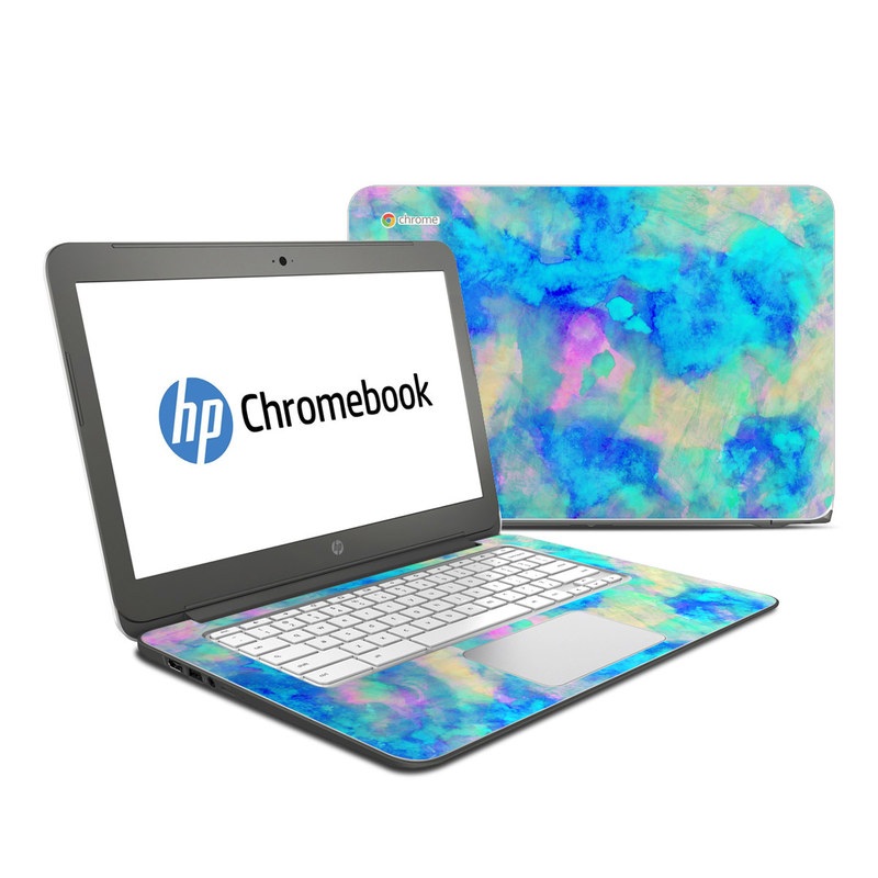 HP Chromebook 14 G4 Skin - Electrify Ice Blue (Image 1)