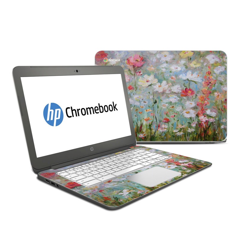 HP Chromebook 14 G4 Skin - Flower Blooms (Image 1)