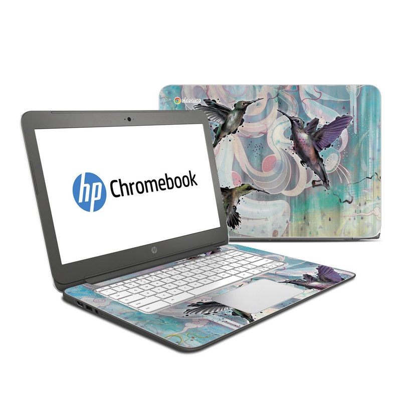 HP Chromebook 14 G4 Skin - Hummingbirds (Image 1)