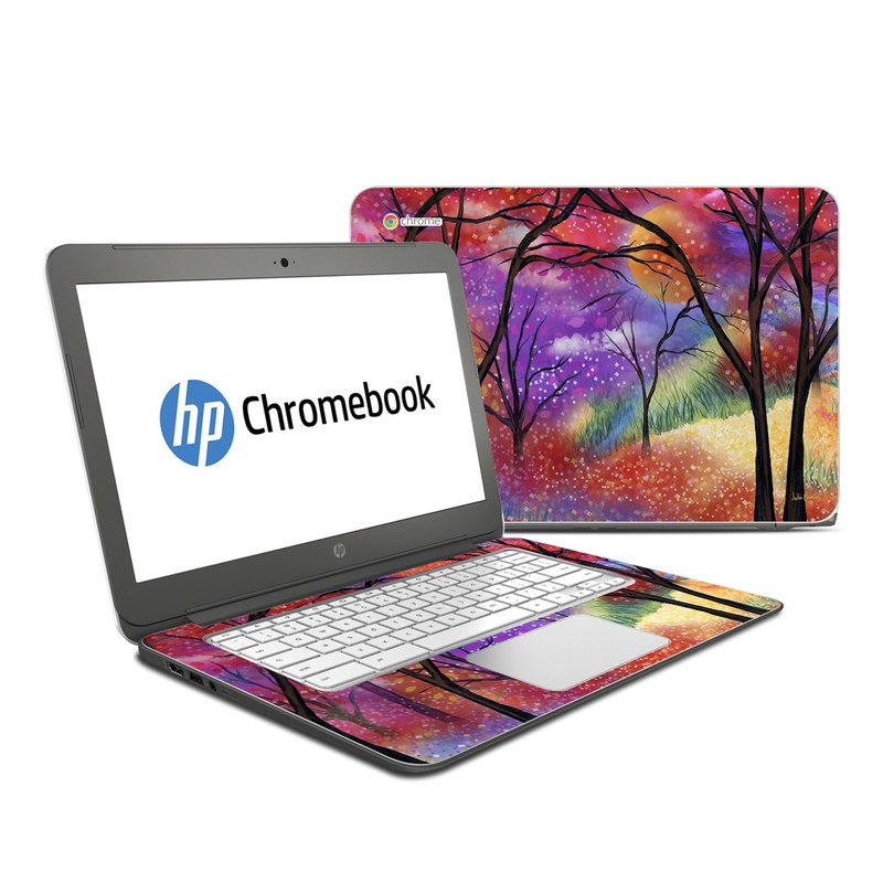 HP Chromebook 14 G4 Skin - Moon Meadow (Image 1)