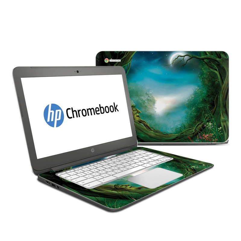 HP Chromebook 14 G4 Skin - Moon Tree (Image 1)