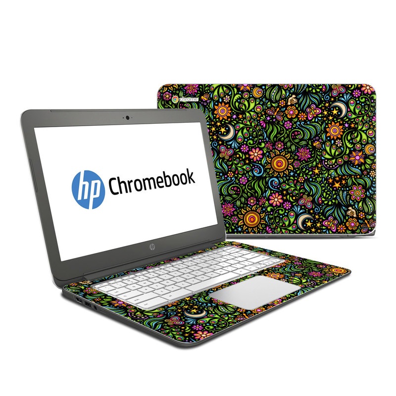 HP Chromebook 14 G4 Skin - Nature Ditzy (Image 1)