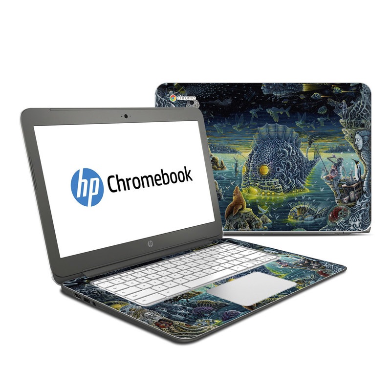HP Chromebook 14 G4 Skin - Night Trawlers (Image 1)