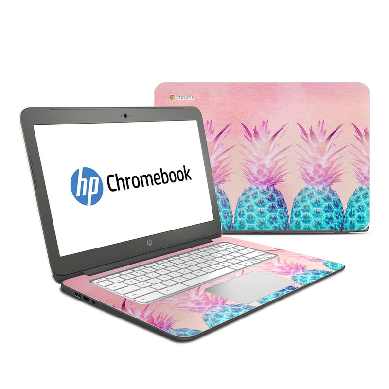 HP Chromebook 14 G4 Skin - Pineapple Farm (Image 1)