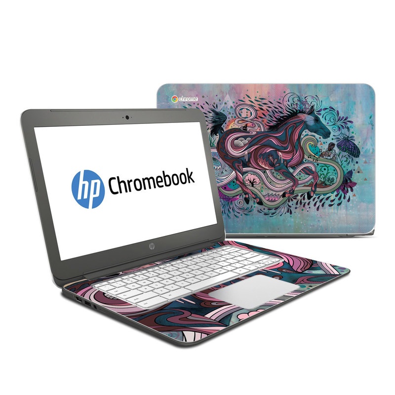 HP Chromebook 14 G4 Skin - Poetry in Motion (Image 1)