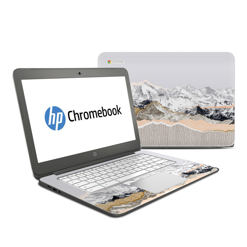 HP Chromebook 14 G4 Skin - Pastel Mountains (Image 1)