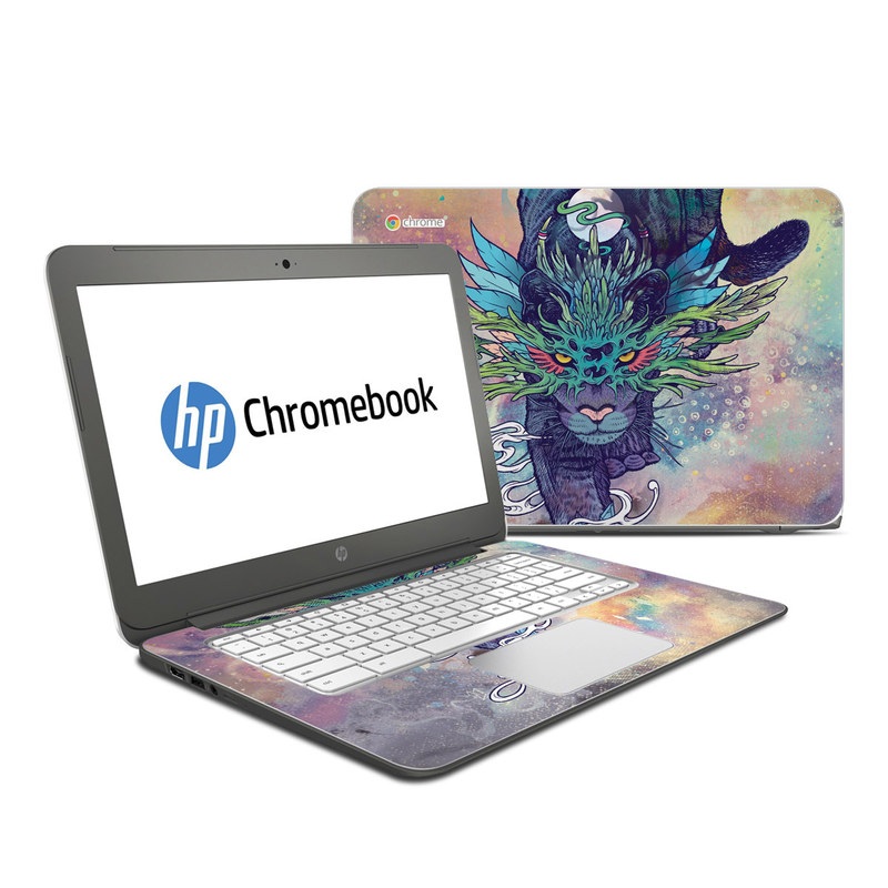 HP Chromebook 14 G4 Skin - Spectral Cat (Image 1)