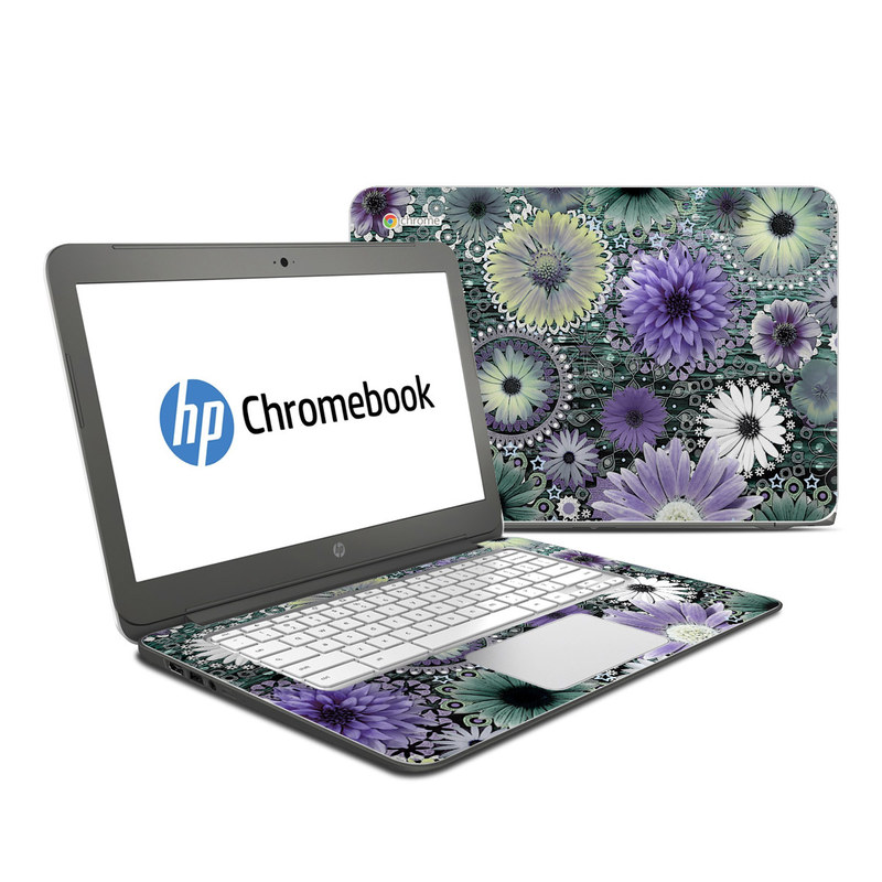 HP Chromebook 14 G4 Skin - Tidal Bloom (Image 1)