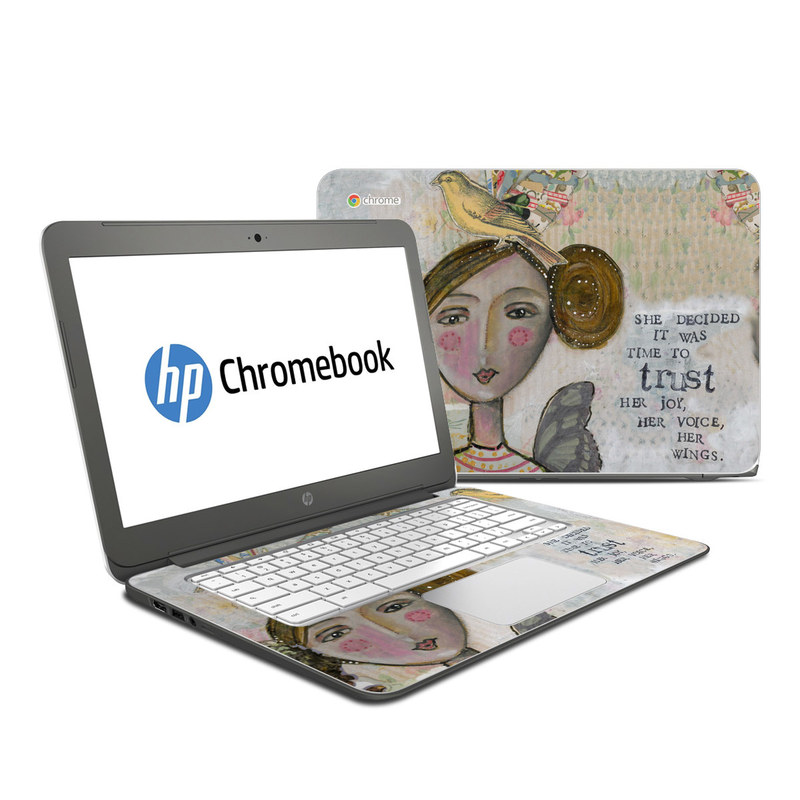 HP Chromebook 14 G4 Skin - Time To Trust (Image 1)