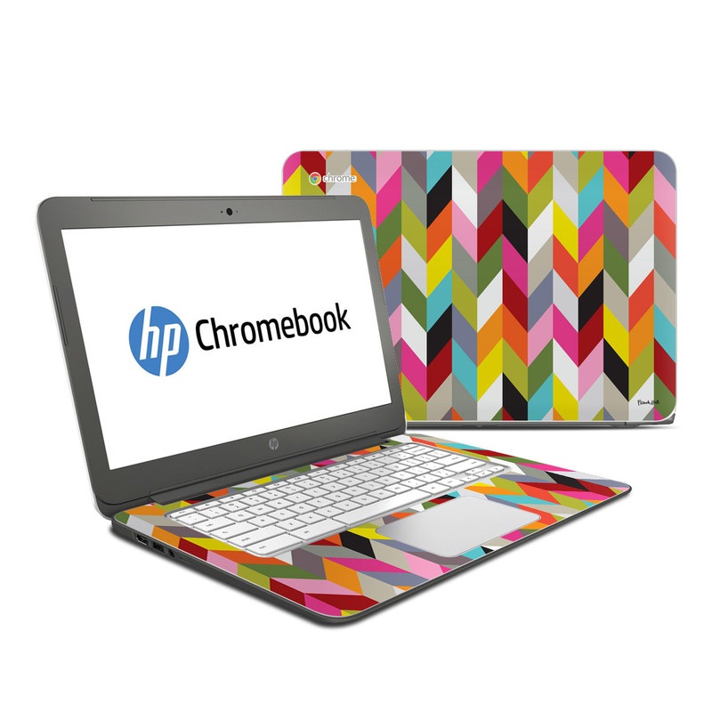 HP Chromebook 14 G4 Skin - Ziggy Condensed (Image 1)