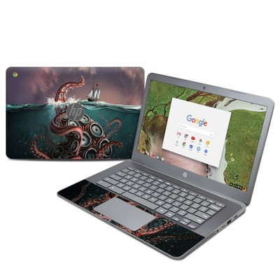 HP Chromebook 14 G5 Skin - Kraken